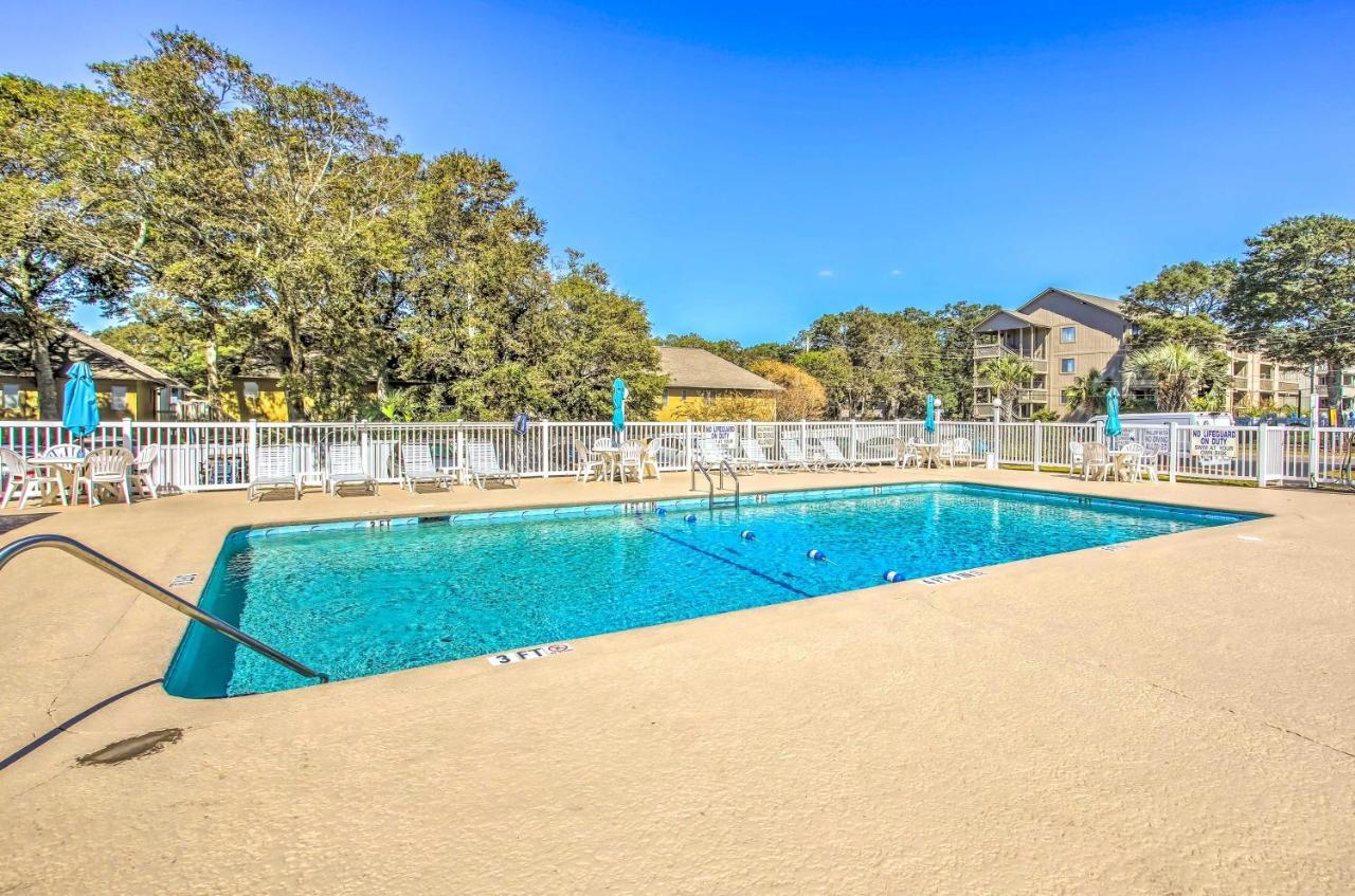 Myrtle Beach Condo With Balcony Walk To Beach! מראה חיצוני תמונה