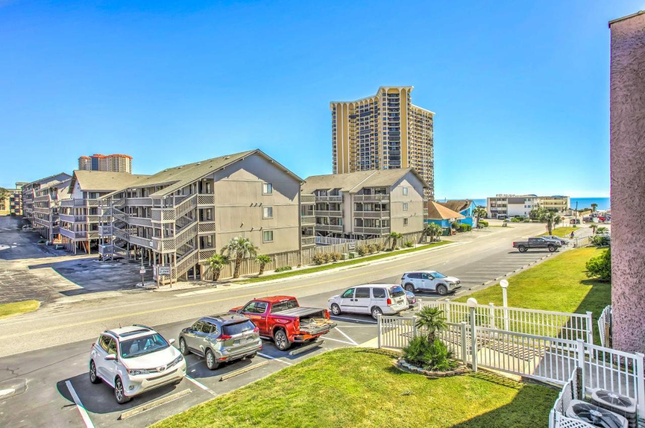 Myrtle Beach Condo With Balcony Walk To Beach! מראה חיצוני תמונה