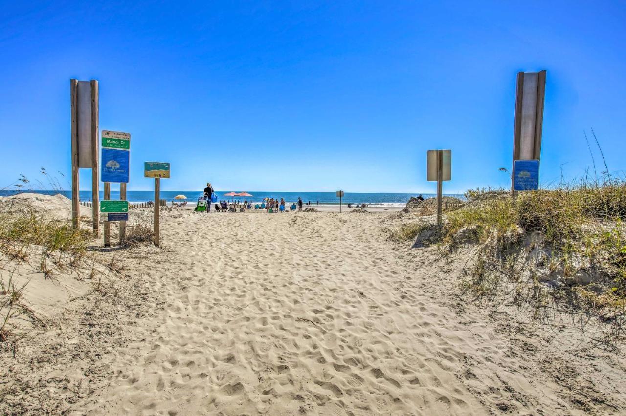 Myrtle Beach Condo With Balcony Walk To Beach! מראה חיצוני תמונה
