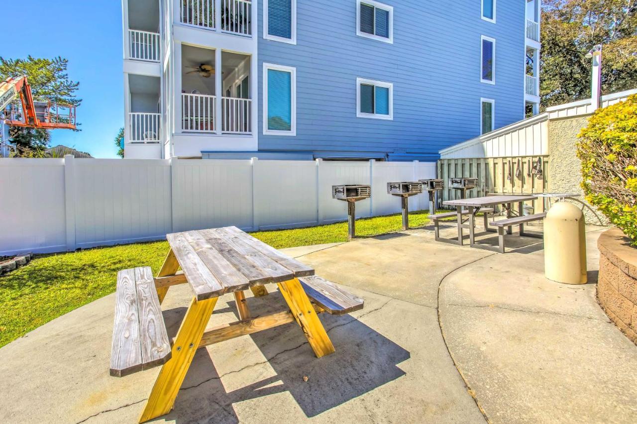 Myrtle Beach Condo With Balcony Walk To Beach! מראה חיצוני תמונה
