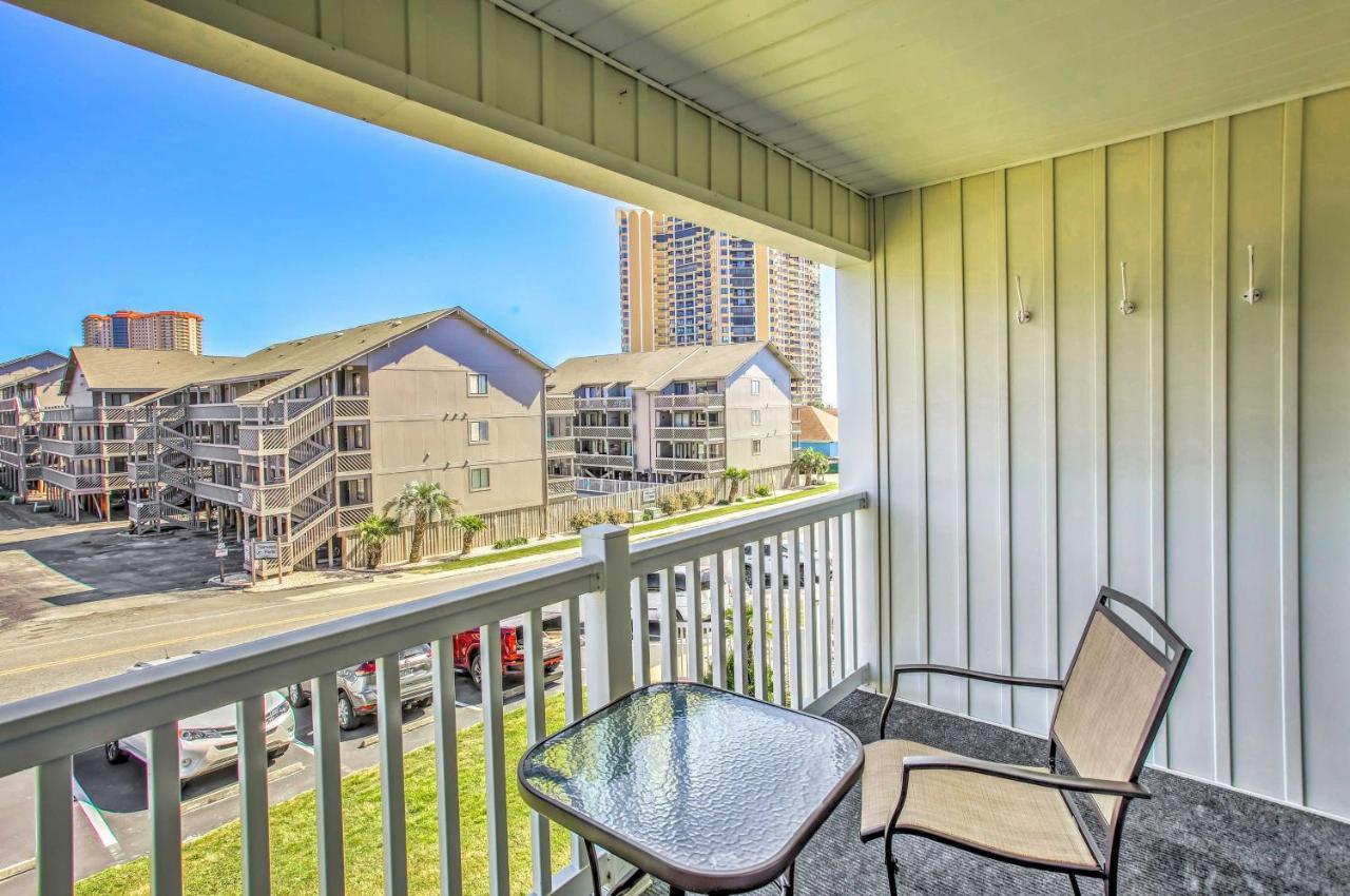 Myrtle Beach Condo With Balcony Walk To Beach! מראה חיצוני תמונה